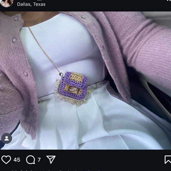 SOLD FENDI Raffia Beaded Details Pico Baguette - Picture 3 of 9